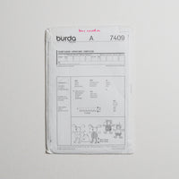 Burda Style 7409 Rabbit + Bear Sewing Pattern (One Size) Default Title